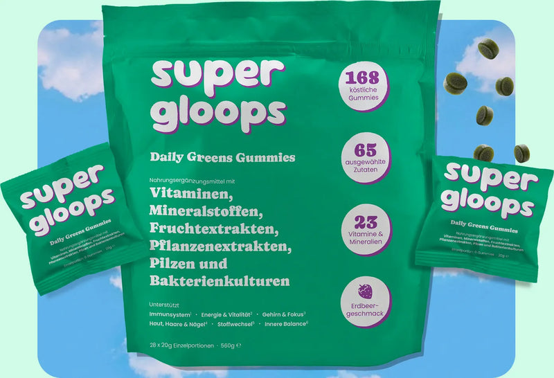 Rundum gut versorgt.[[br]]Mit 6 leckeren Gummies