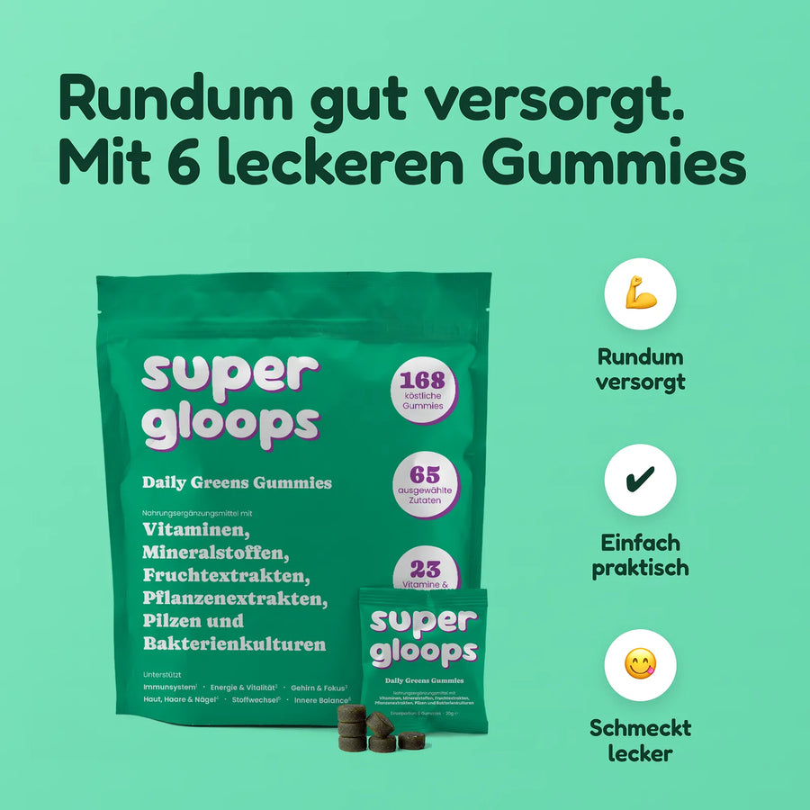 Supergloops | All-in-one Superfood Gummies