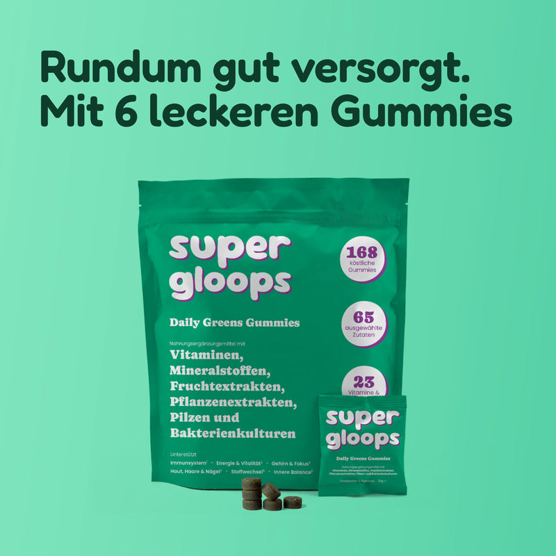 Supergloops | Vitamins · Superfoods · Gummies